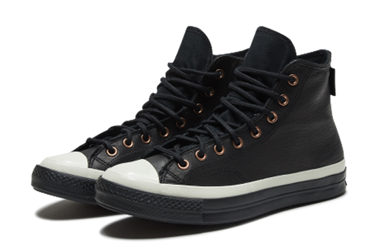 Кеды Converse Chuck 70 HI (черно-белые) — фото 3