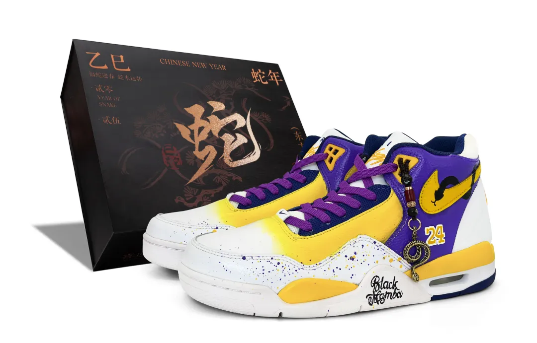 Nike Flight Legacy Abrasion Resistant Mid top Vintage Basketball Shoes Men's Purple