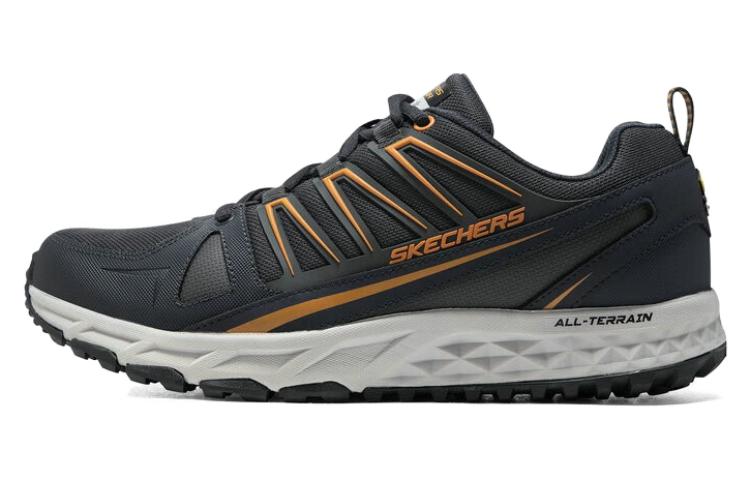 Skechers Escape Plan Low top Mountaineering Hiking Shoes Men's Black Orange