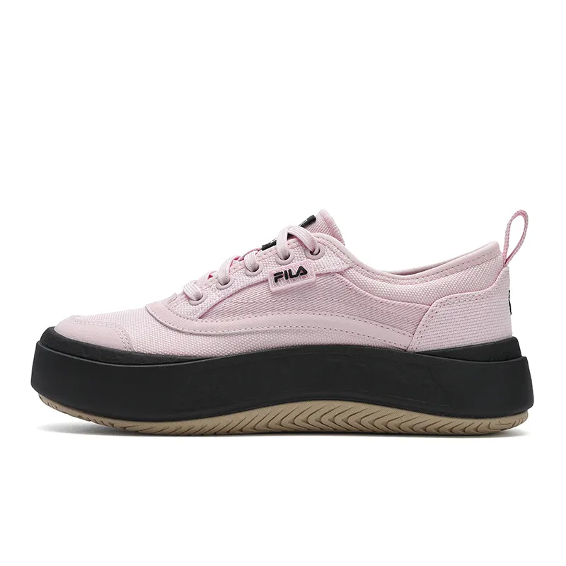 FILA JELLYFISH Shoes Wear resistant And Lightweight Low top Canvas Shoes Women's Pink