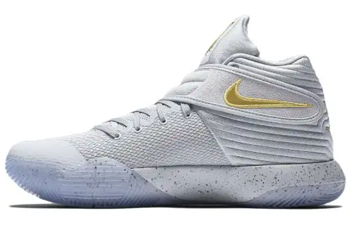 Nike Kyrie 2 'Battle Grey' Irving 2 Cushioning Slip Resistant Cushioning Slip Resistant Mid top Basketball Shoes Men's