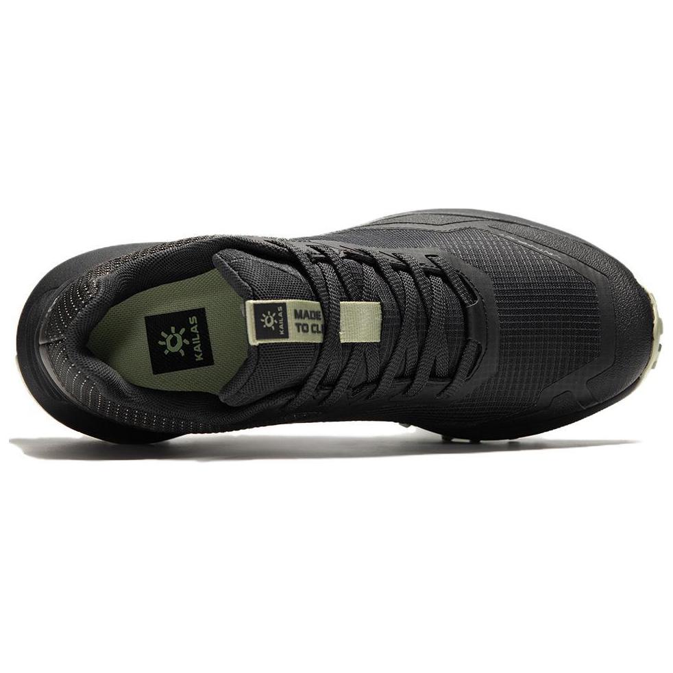 KAILAS Fabric Abrasion Resistant Coverage Support Low top Hiking Shoes Women’s Black