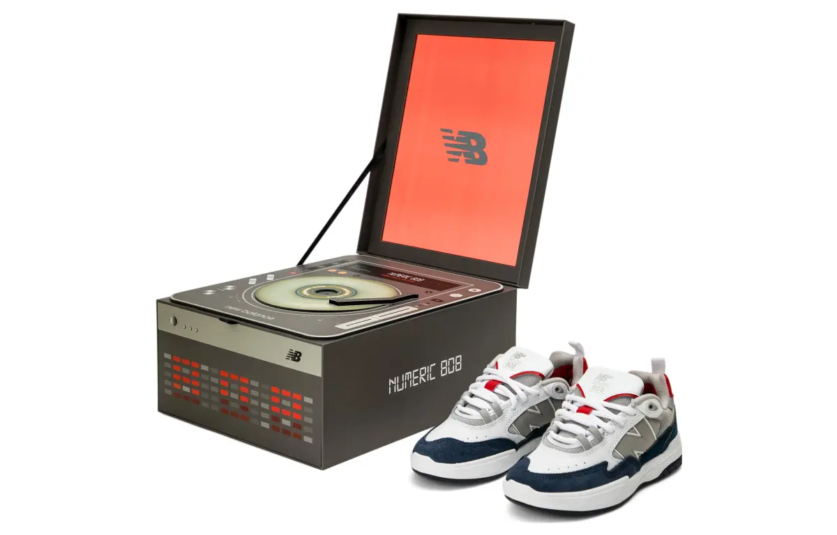 New Balance Tiago Lemos X Numeric 808 White Navy