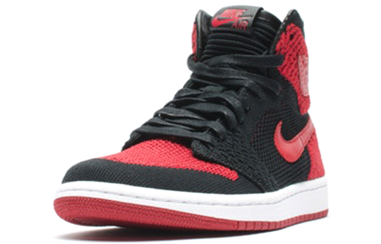 Jordan 1 Retro High Flyknit Bred GS