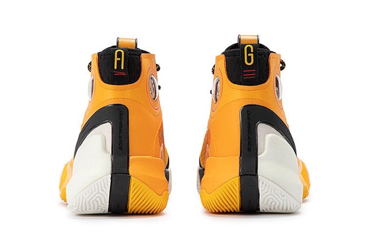 361° AG3 Pro Basketball Shoes Men’s High Top Vintage Yellow/Harvest Yellow