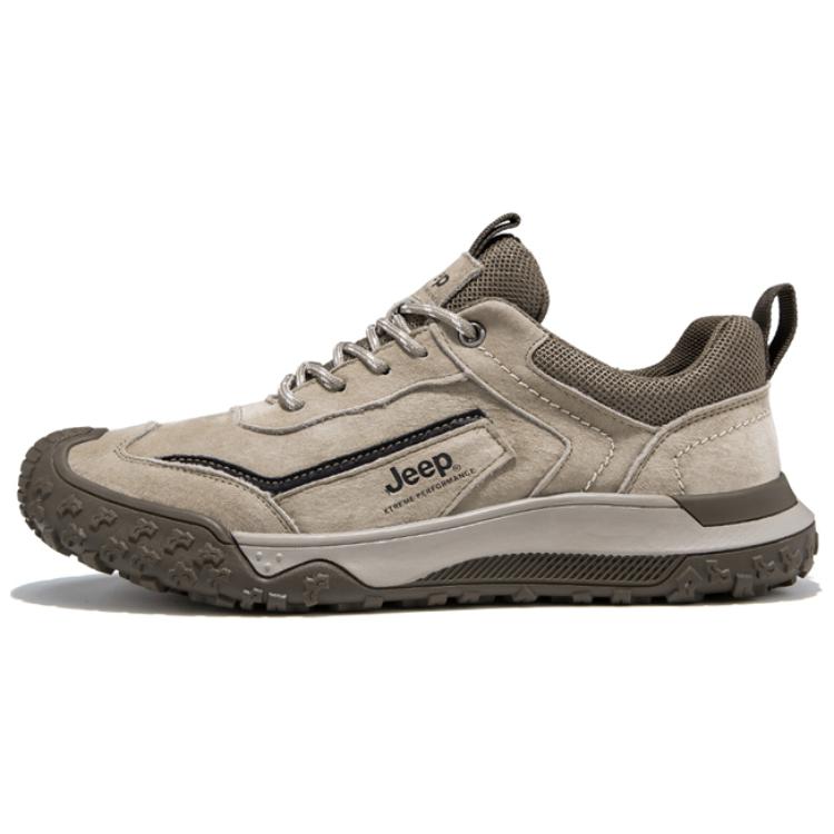 Jeep Low top Mountaineering Shoes Men’s Light Khaki
