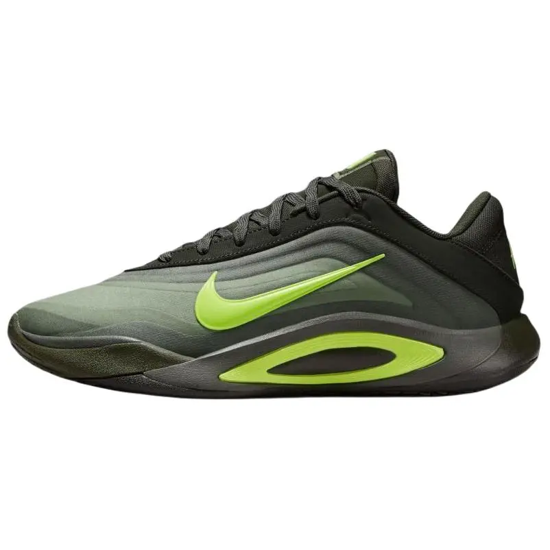 Nike A'One Basketball Shoes Unisex Iron Green