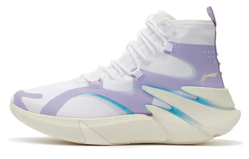 Li Ning Stunning Slip Resistant Abrasion Resistant Slip Resistant Abrasion Resistant High top Training Shoes Women's