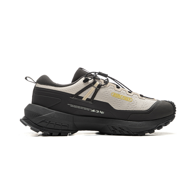 Li Ning Outdoor CF Tracing, Xingchuan Pro Low top Hiking Shoes Unisex Black White
