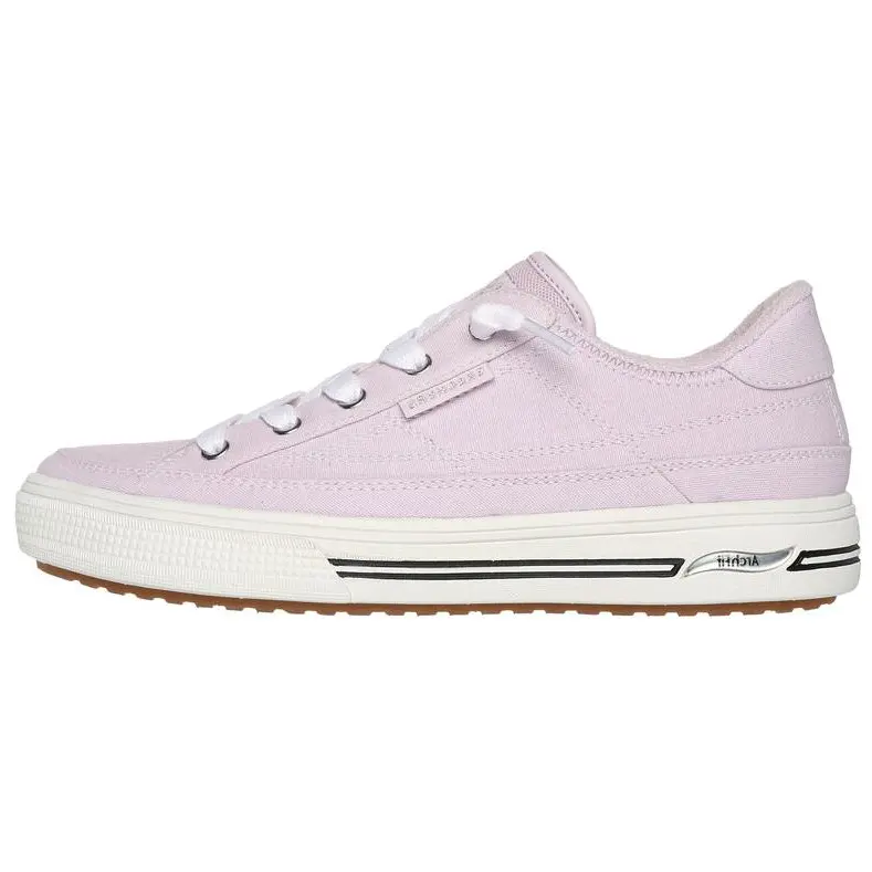Skechers Arch Fit Low top Canvas Shoes Women's Light Purple