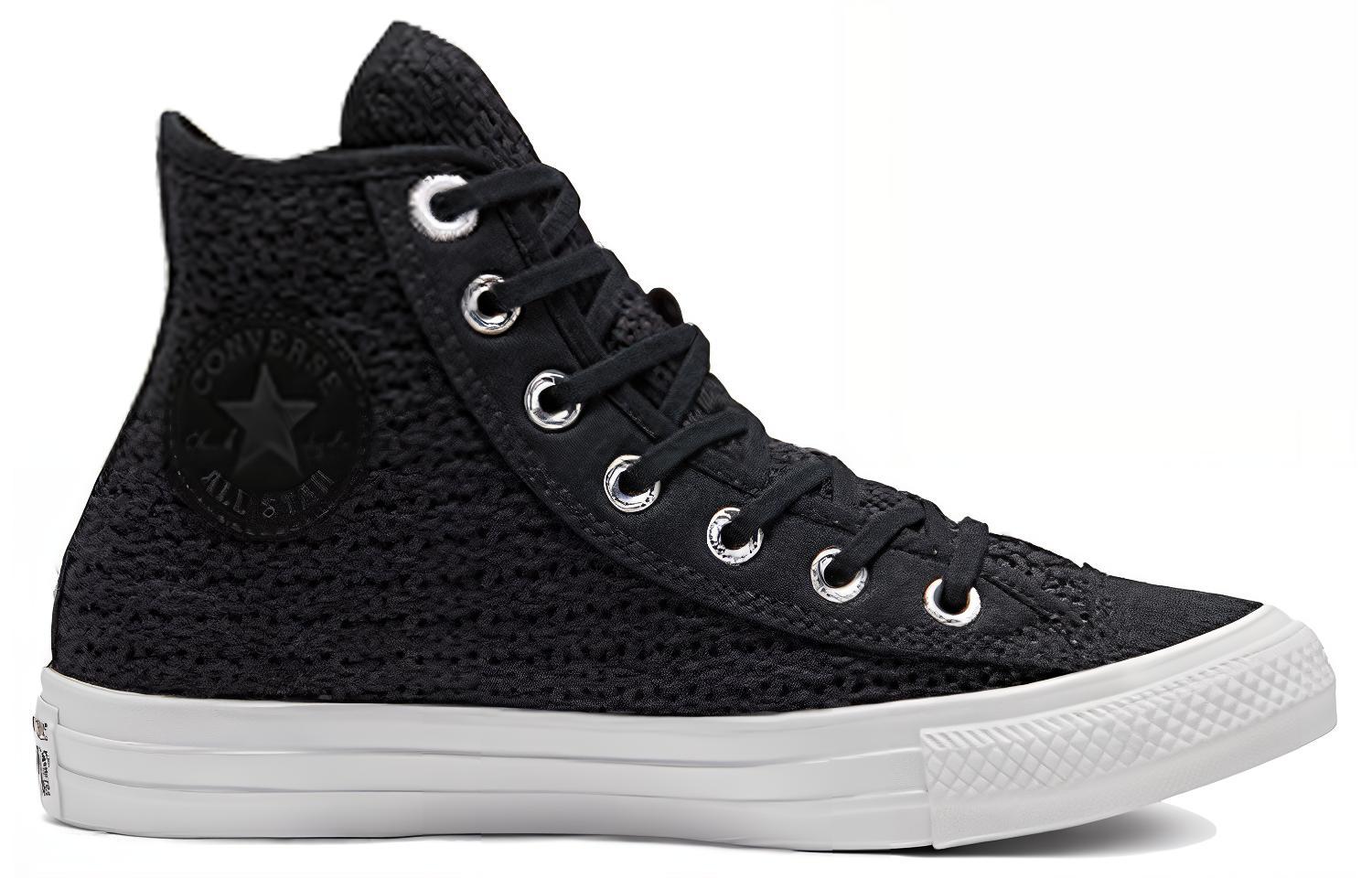 Женские кеды Converse Chuck Taylor All Star (черные) — Чёрный — фото 2