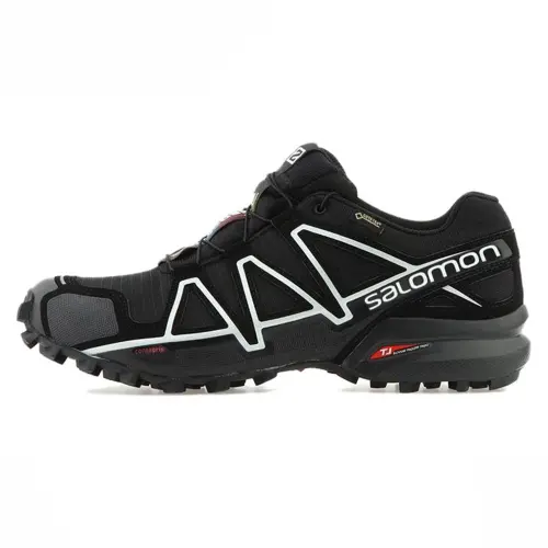 SALOMON Speedcross 4 GTX Abrasion Resistant Abrasion Resistant Low top Mountaineering Shoes Men's Black