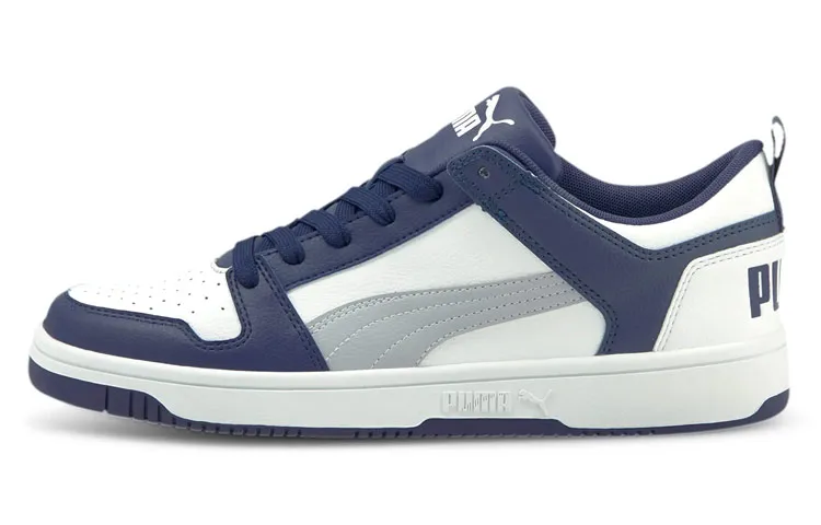 PUMA Rebound Lay Up Lo Sl Low Top Board Shoes Blue/White