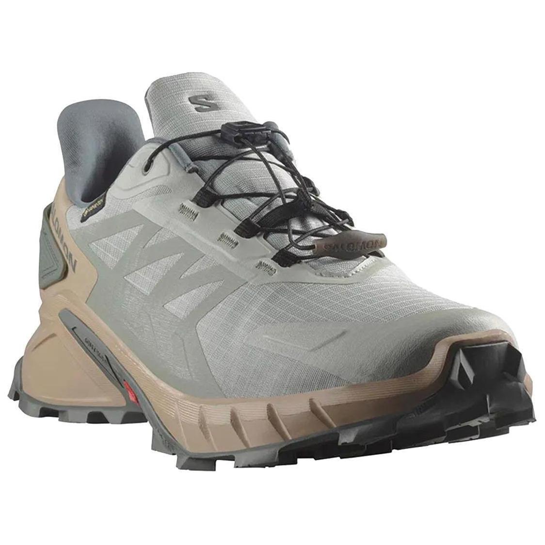 SALOMON Supercross 4 Comfortable Slip Resistant Abrasion Resistant Low top Hiking Shoes Men’s Gray