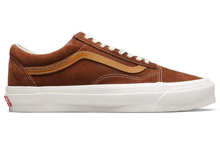 Кеды Vans Old Skool (коричневые) — фото 2