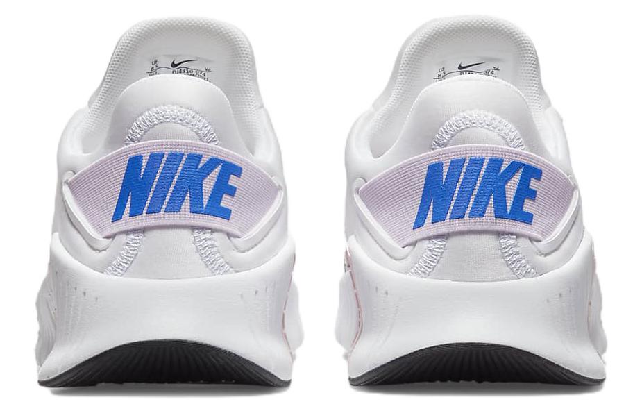 Женские кроссовки Nike Free Metcon 4 (белый / розовый / синий / черный) — Белый / розовый / синий / чёрный — фото 5