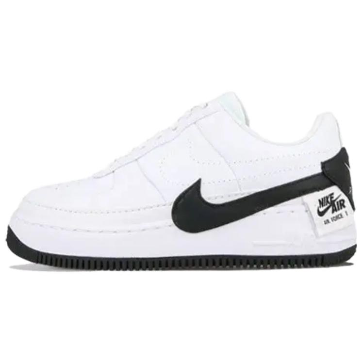 Женские кеды Nike Air Force 1 Jester XX (W) (бело-черные) — Чёрныйбелый — фото 1