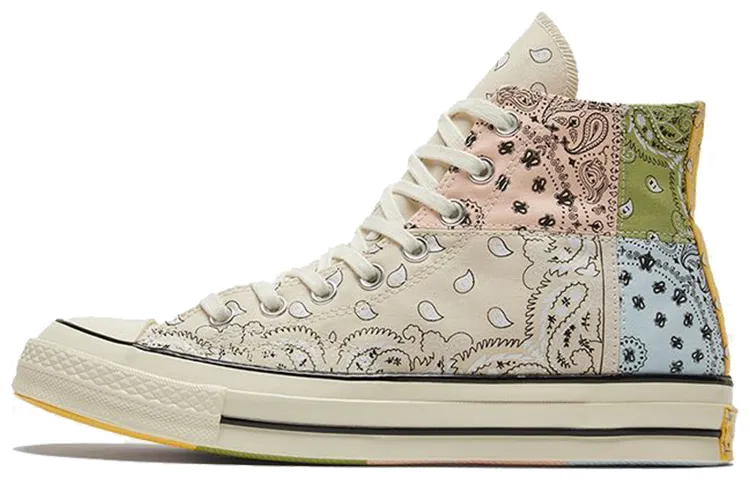 Chuck 70 Offspring x Chuck 70 Converse High 'Paisley - Natural Ivory'