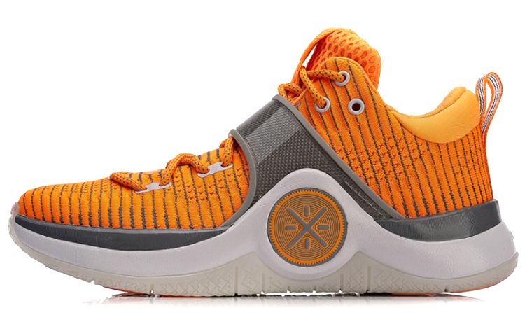 LiNing WOW 6 Wade's Way 6 Energy Shock Absorbing Anti-Slip Low Top Basketball Shoes Men's Orange