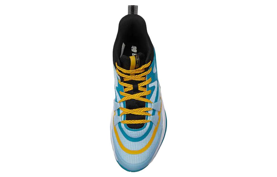 XTEP Cushioning Slip Resistant Low top Basketball Shoes Men’s Blue