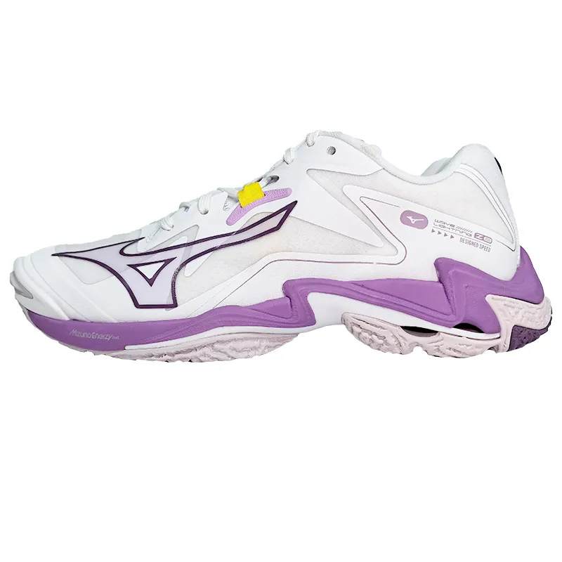 Mizuno Wave Lightning Z8 Low top Training Shoes Women's White Purple
