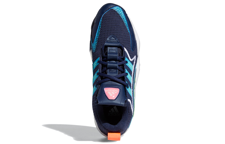 Мужские кроссовки adidas originals Crazy BYW 2.0 (сине-зелено-розовые) — Синий / зелёный / розовый — фото 5