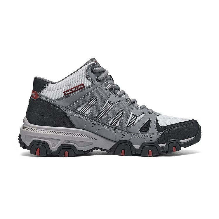 Skechers OUTDOOR MENS Mid top Mountaineering Shoes Men’s Gray