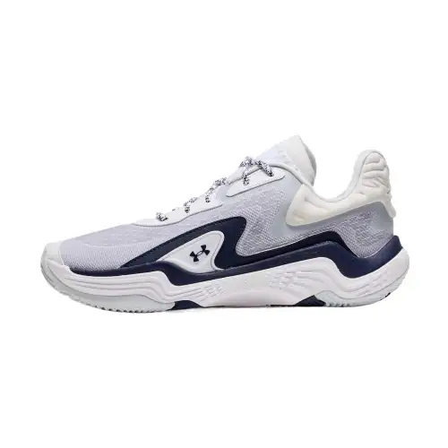 Under Armour Spawn 7 Low top Basketball Shoes Unisex White
