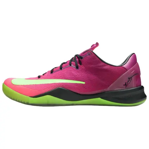 Nike Kobe 8 Mambacurial Comfortable Fit Basketball Shoes Unisex Purple Pink