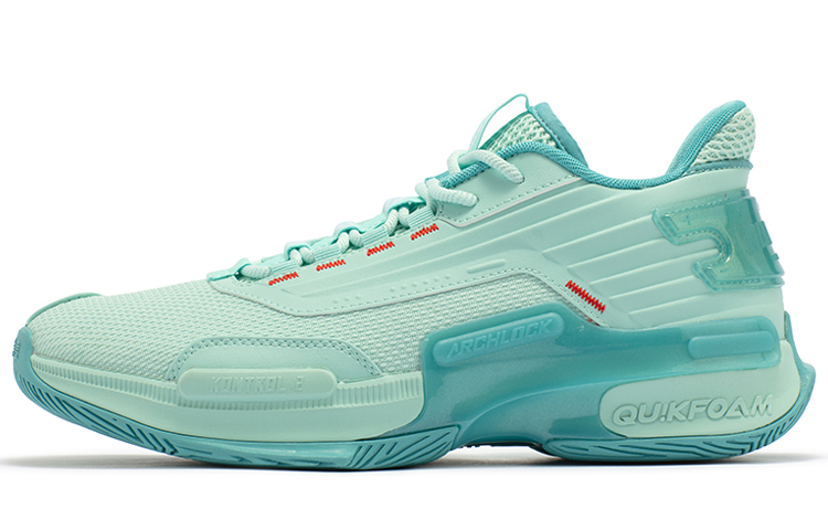 361° Restraint 2 TD Cushioning Abrasion Resistant Breathable Slip Resistant Low top Basketball Shoes Men’s Light Cyan