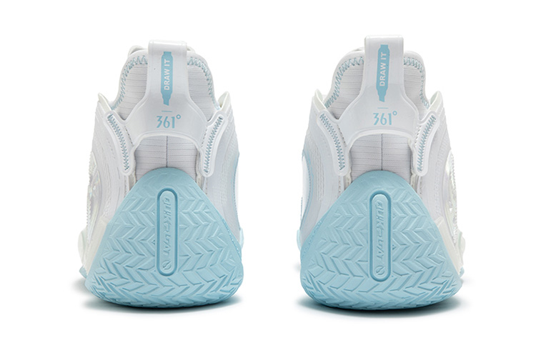 361° AG4 SOAR SE Basketball Shoes Men’s Mid Top Glacier Blue