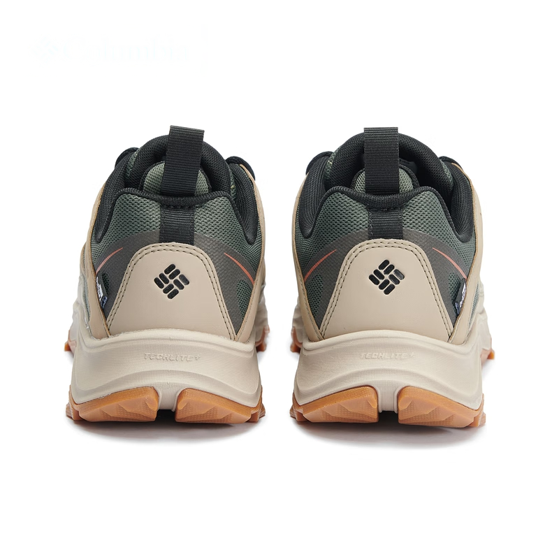 Columbia Hiking Slip Resistant Abrasion Resistant Low top Hiking Shoes Men’s Dark Khaki