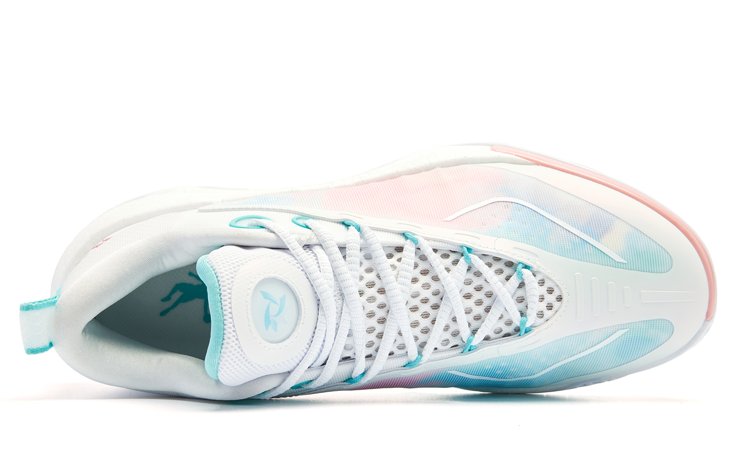 QIAODAN Wind Blade 4 PRO Low top Basketball Shoes Men’s White Pink