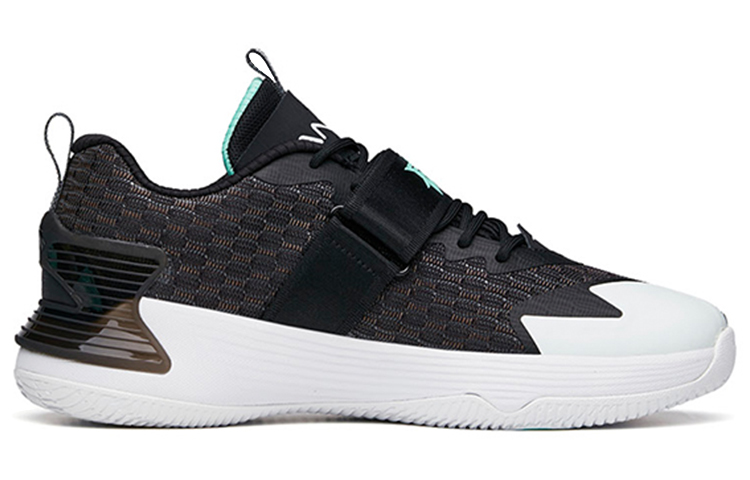 Anta Hengsao3 Abrasion Resistant Breathable Abrasion Resistant Breathable Low top Basketball Shoes Men’s Black