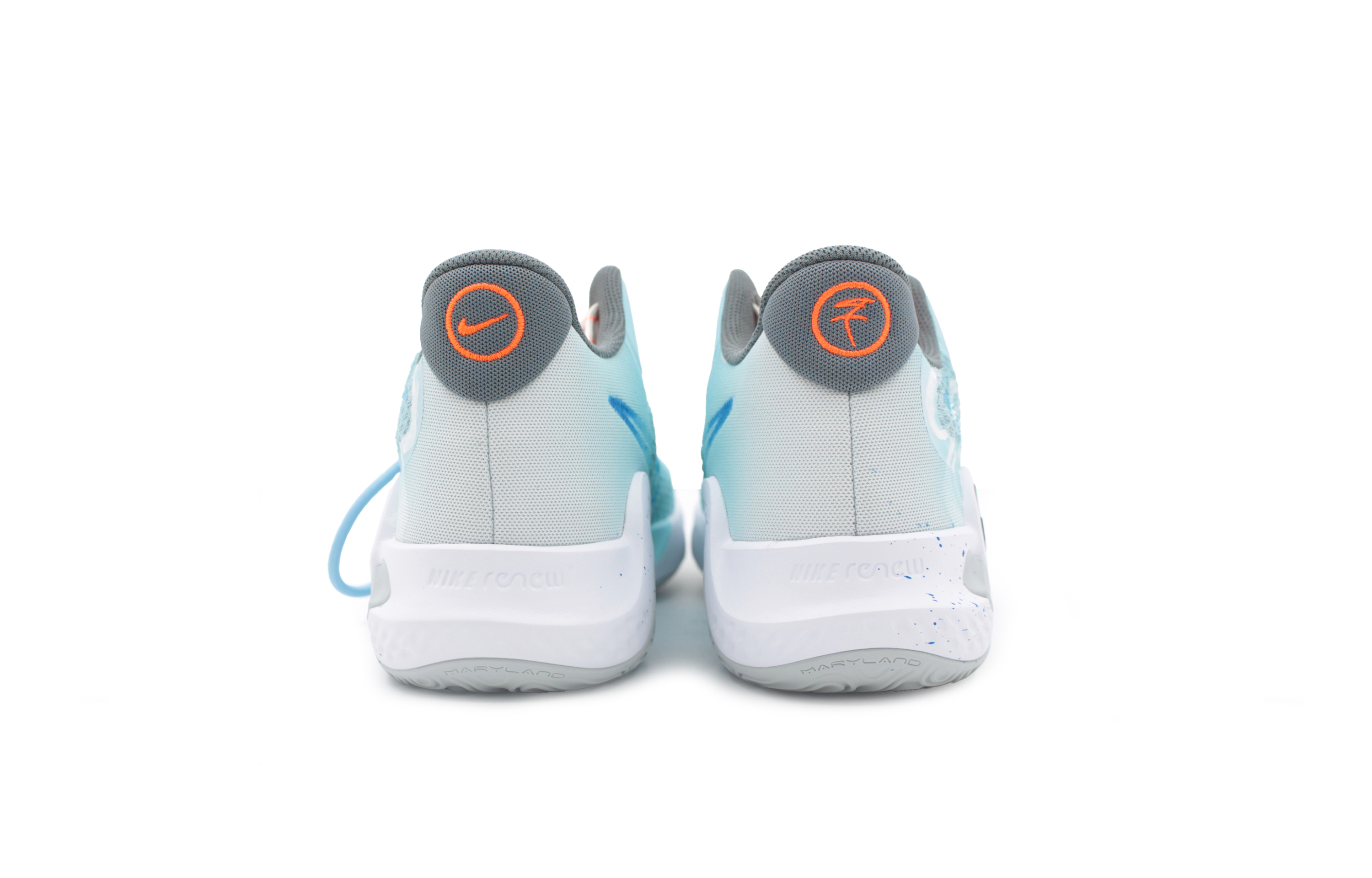 Nike KD Trey 5 IX Mesh Slip Resistant Abrasion Resistant Mid top Basketball Shoes Unisex Blue