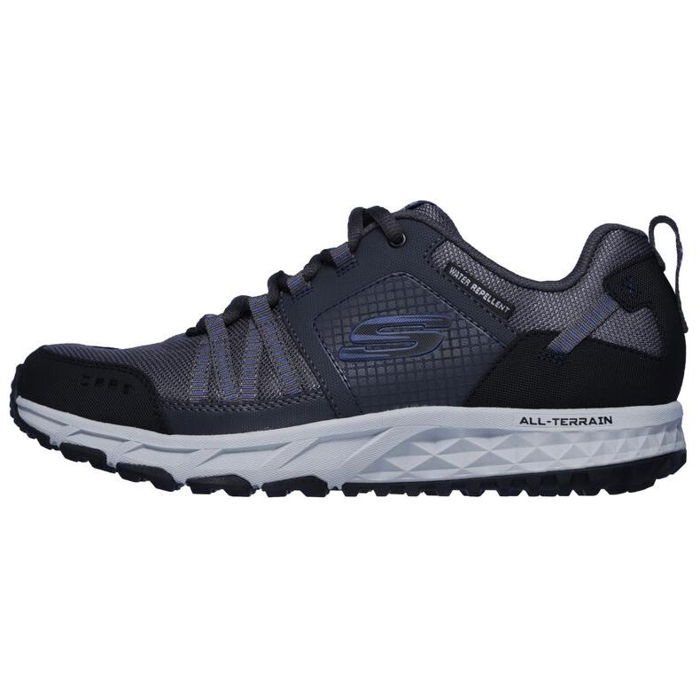 Skechers Escape Plan Low top Hiking Shoes Men's Blue Gray