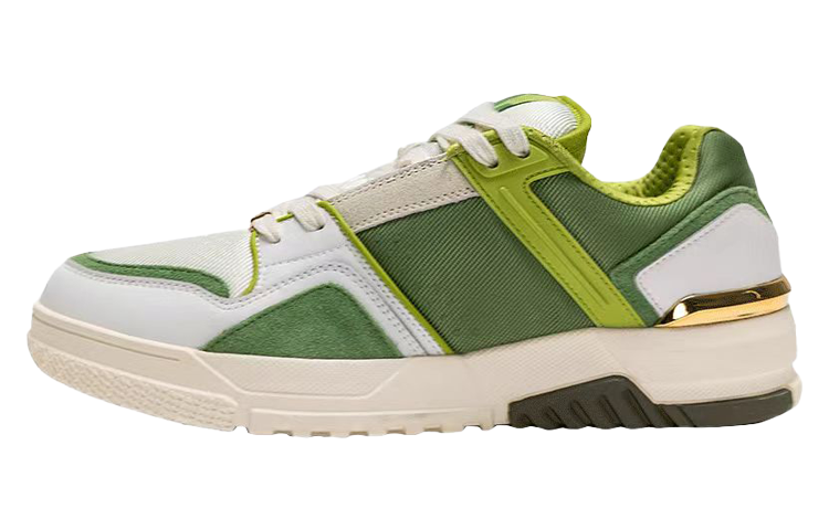 XTEP Training Shoes Men’s Low Top Gray Grass Green