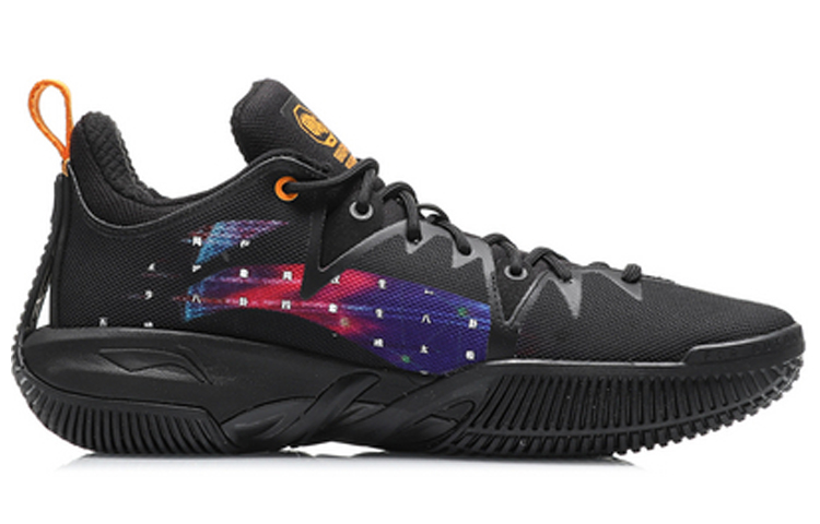 Li Ning Badfive 1 Badfive Low top Basketball Shoes Men’s New Standard Black