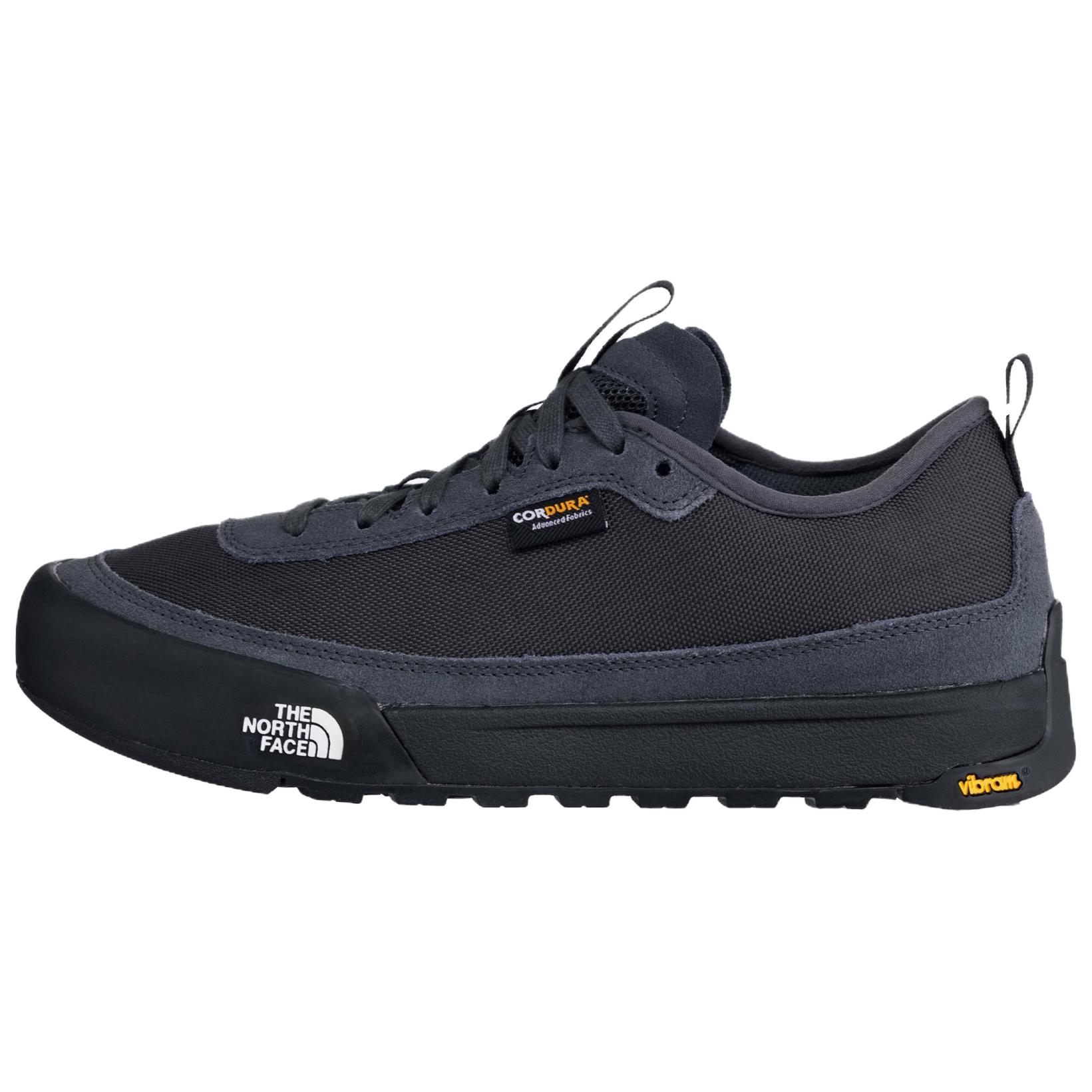 THE NORTH FACE Clyffe Textile, Leather Low top Hiking Shoes Unisex Black Gray