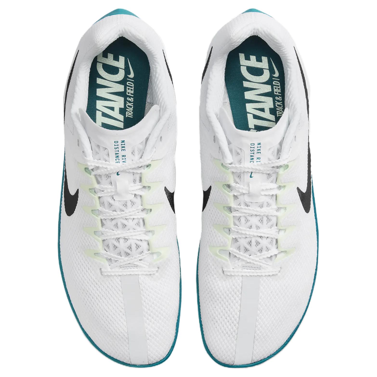 Nike Zoom Rival Distance White Bright Spruce Vapor Green Black