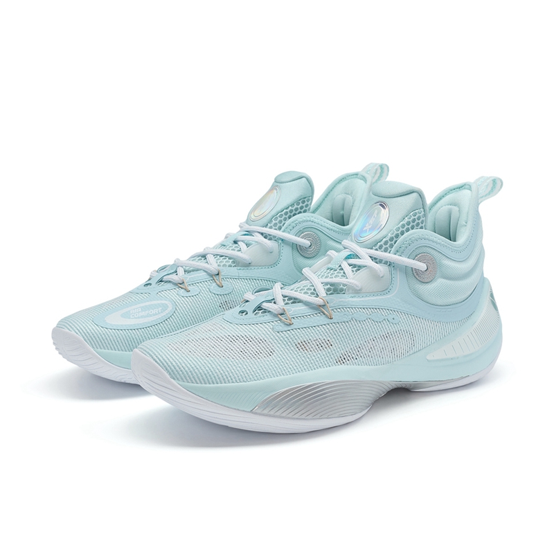 XTEP J Storm 2 Abrasion Resistant Mid top Basketball Shoes Men’s Blue