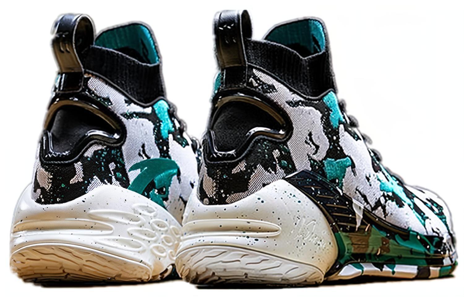 Anta KT4 Still Water Mismatched Trendy Cushioning Slip Resistant Cushioning Slip Resistant High top Basketball Shoes