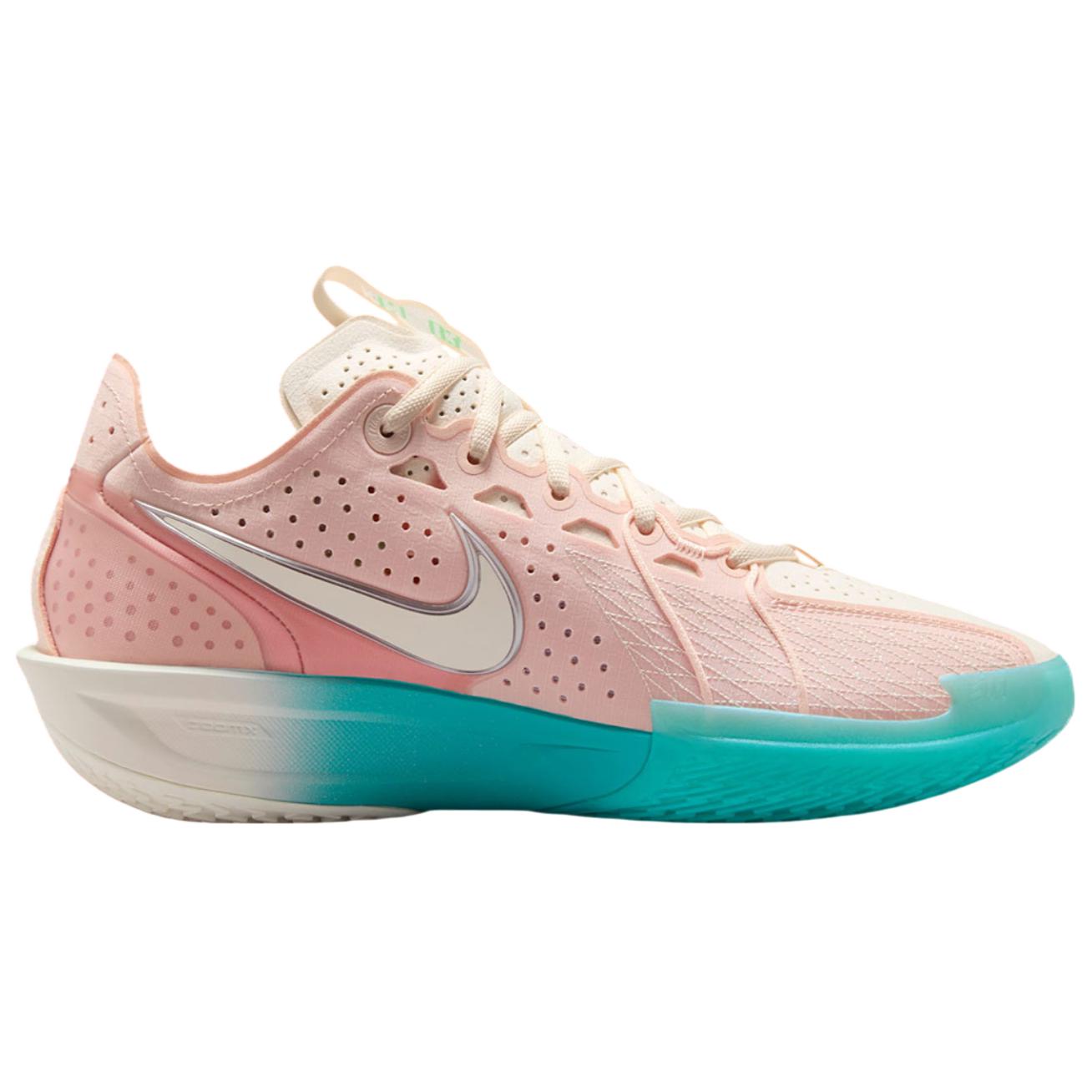 Nike G.T. Cut 3 Slip Resistant And Breathable Slip Resistant And Breathable Low top Basketball Shoes Unisex Pink