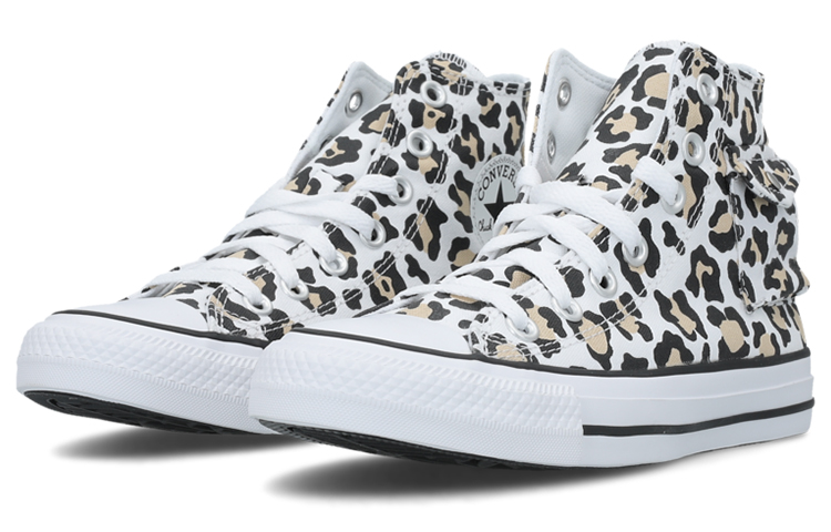 Кеды Converse Chuck Taylor All Star Hi (черно-бело-желтые) — Чёрный / белый / жёлтый — фото 3