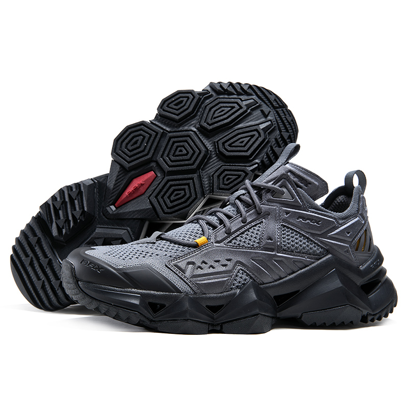 RAX Slip Resistant, Breathable, Lightweight Low top Outdoor Shoes Men’s Gray