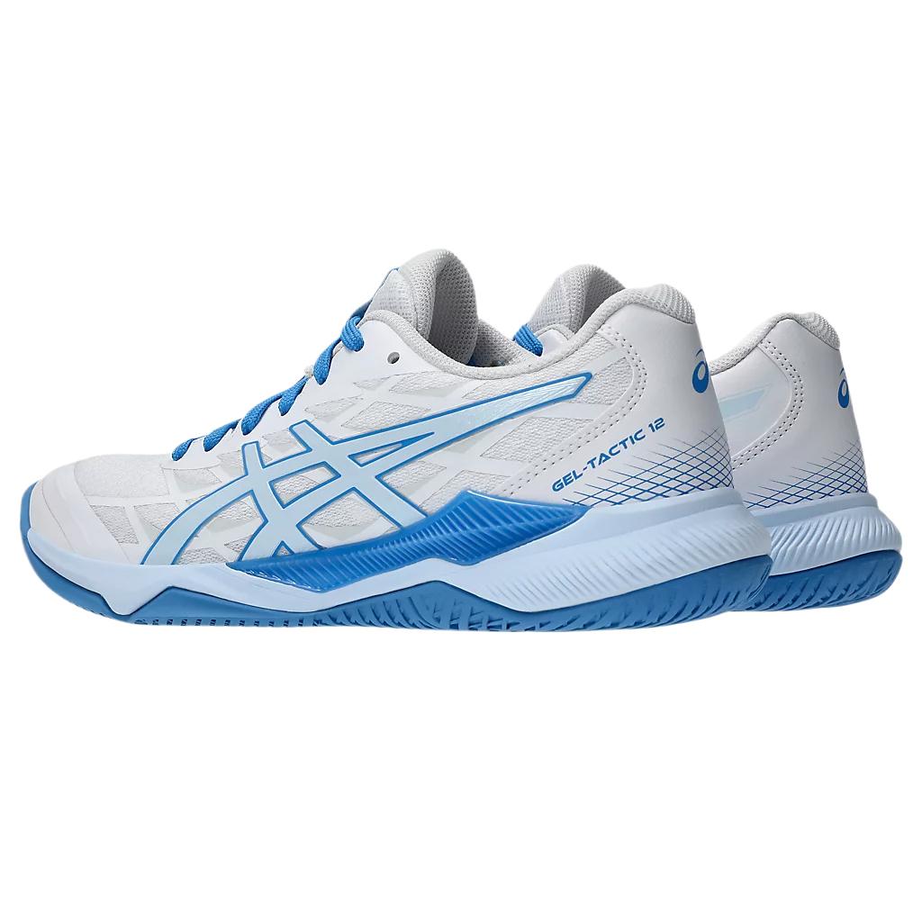 ASICS Gel Tactic 12 White Light Blue Women’s