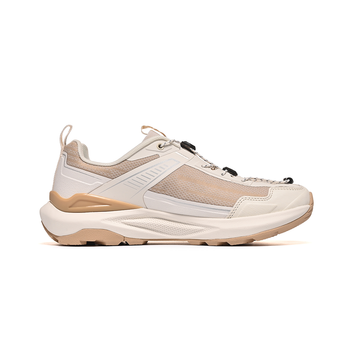 TUTU Cushioning Abrasion Resistant Moisture Wicking Low top Hiking Shoes Unisex Ivory Yellow