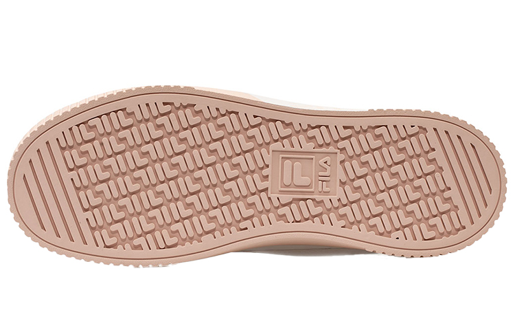 Женские кеды Fila FUSION Court Deluxe (бело-розовые) — фото 5