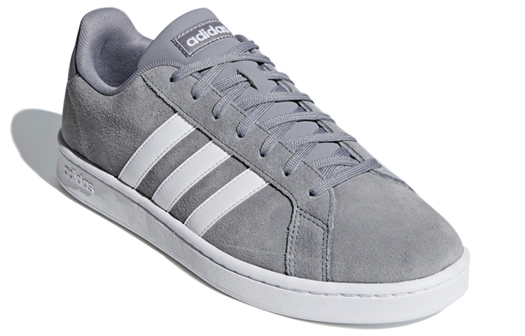 Мужские кеды adidas neo GRAND COURT (серые) — фото 3