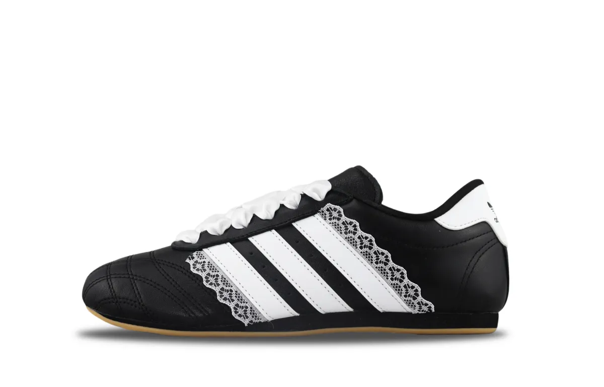 Adidas Originals Taekwondo Slip Resistant, Abrasion Resistant, Lightweight Low top Training Shoes Women's Black